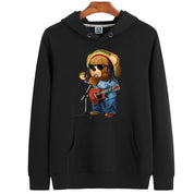 Eco-Friendly Bob Marley Bear Hoodie