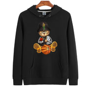 Eco-Friendly Basketball Bear Hoodie