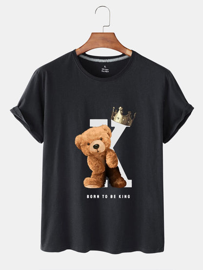 Eco-Friendly King Bear T-shirt