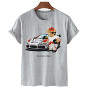 Eco-Friendly Racer Bear T-shirt