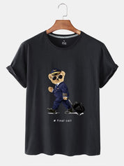 Eco-Friendly Captain Bear T-shirt