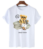 Eco-Friendly Crazy Rich Bear T-shirt