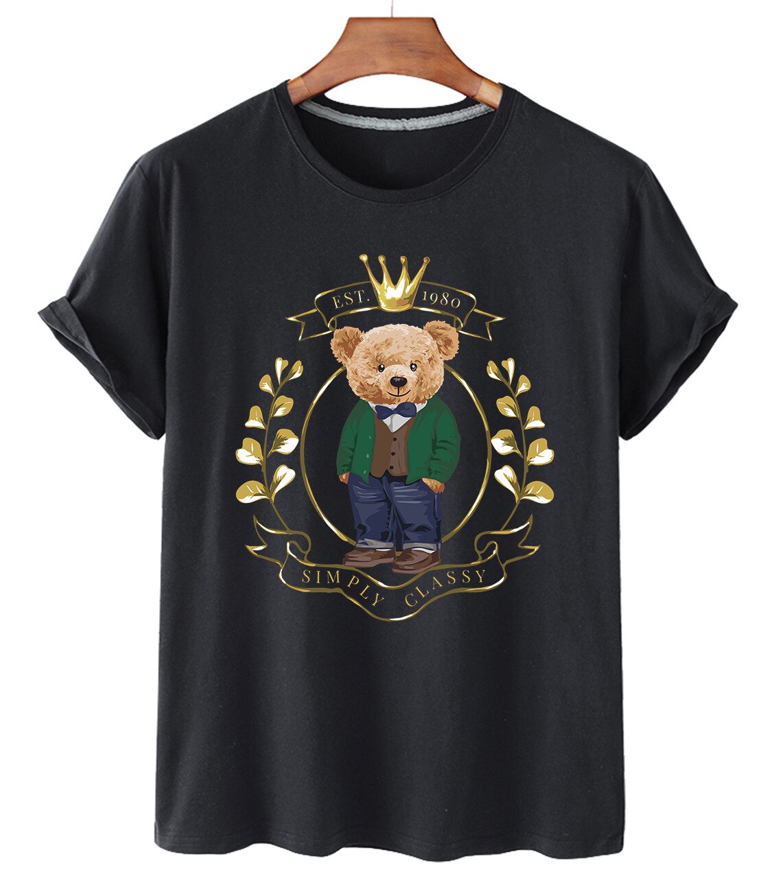 Eco-Friendly Classy Bear T-shirt