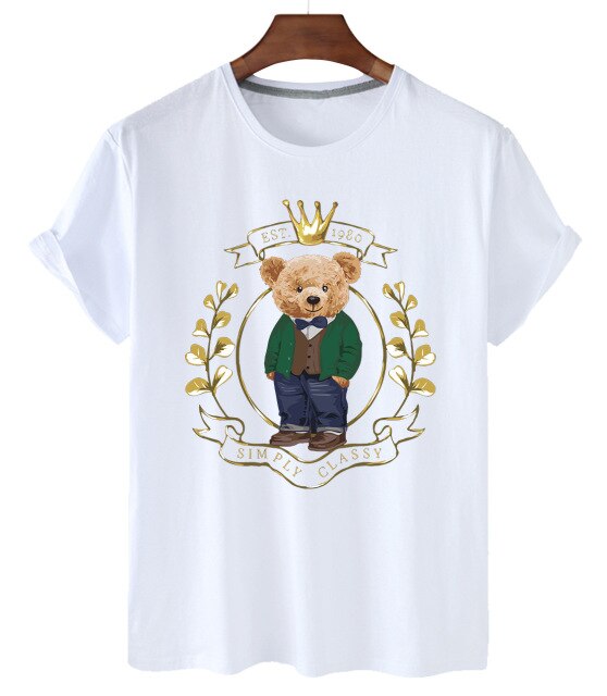 Eco-Friendly Classy Bear T-shirt