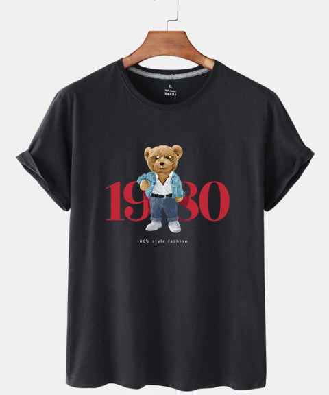 Eco-Friendly Old Fashioned Bear T-shirt