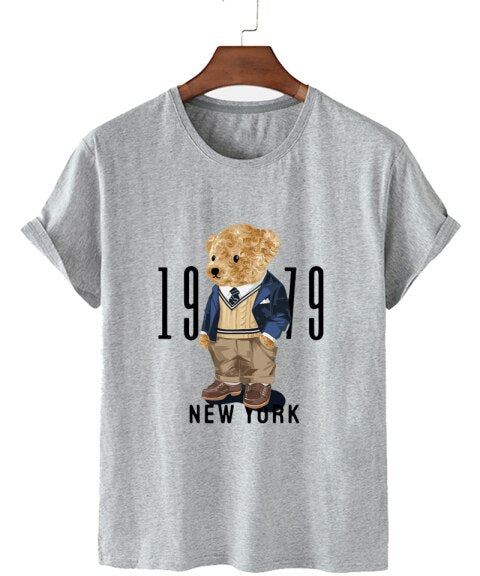 Eco-Friendly New York Bear T-shirt