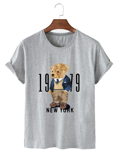 Eco-Friendly New York Bear T-shirt