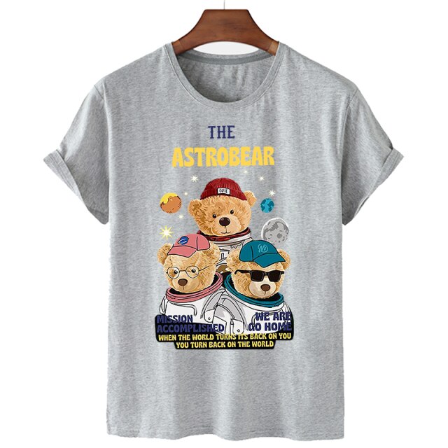 Eco-Friendly Astro Bear T-shirt