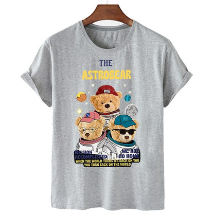 Eco-Friendly Astro Bear T-shirt