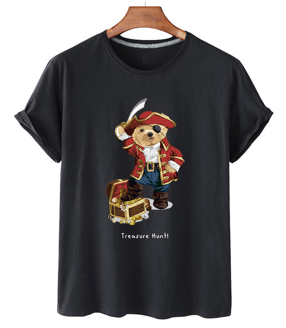 Eco-Friendly The Pirate Bear T-shirt