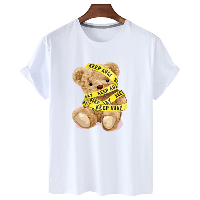 Eco-Friendly Keep Away Bear T-shirt