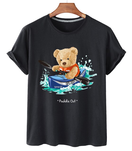 Eco-Friendly Canu Bear T-shirt