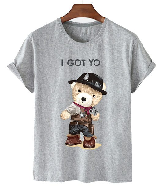 Eco-Friendly Cowboy Bear T-shirt