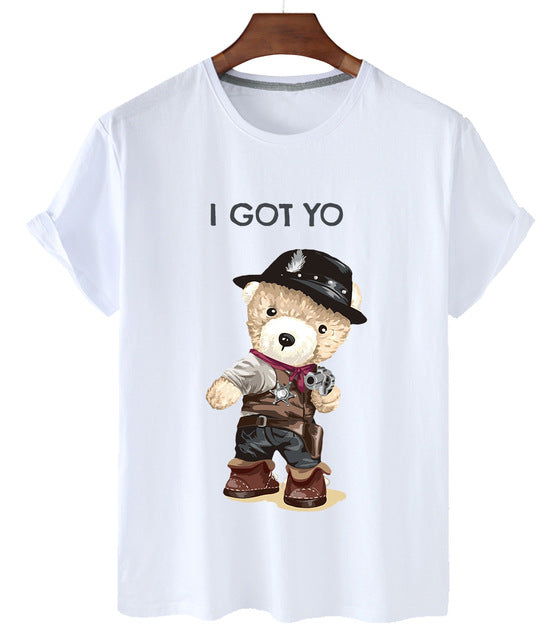 Eco-Friendly Cowboy Bear T-shirt