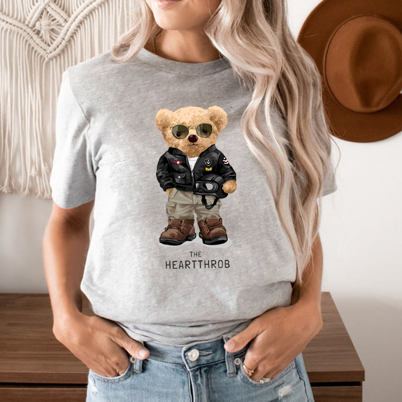 Eco-Friendly Heartthrob Bear T-shirt