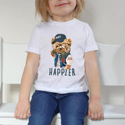 Eco-Friendly Happy Bear Kids T-shirt