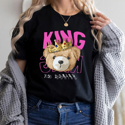 Eco-Friendly The King Bear T-shirt