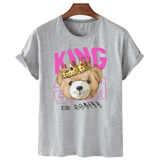Eco-Friendly The King Bear T-shirt