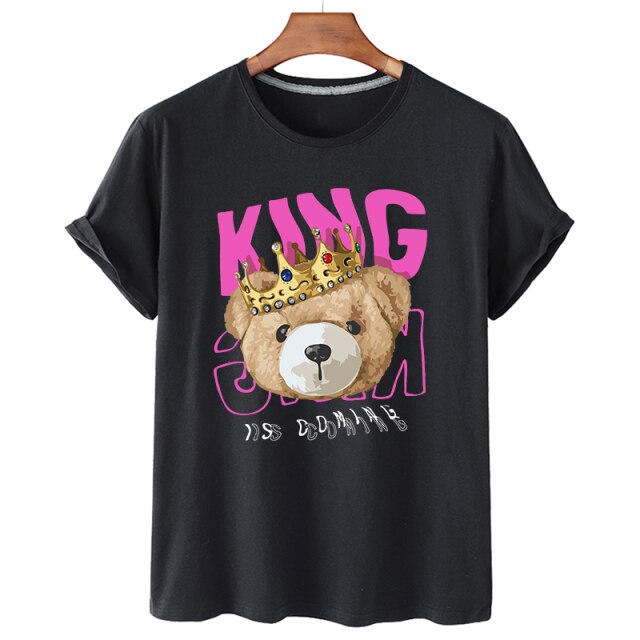 Eco-Friendly The King Bear T-shirt