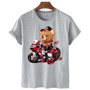 Eco-Friendly Racing Bear T-shirt