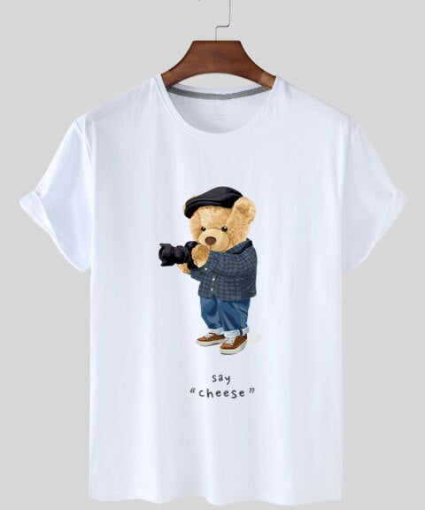 Eco-Friendly Photographer Bear T-shirt