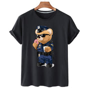 Eco-Friendly Officer Bear T-shirt