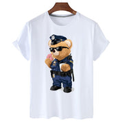 Eco-Friendly Officer Bear T-shirt