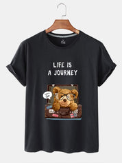 Eco-Friendly Travel Bear T-shirt