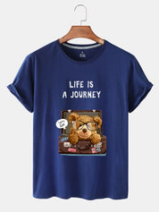 Eco-Friendly Travel Bear T-shirt