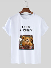 Eco-Friendly Travel Bear T-shirt