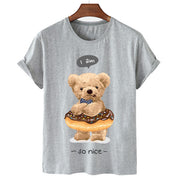 Eco-Friendly Donut Bear T-shirt