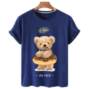 Eco-Friendly Donut Bear T-shirt