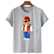 Eco-Friendly Sporty Bear T-shirt