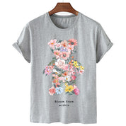 Eco-Friendly Flower Bear T-shirt