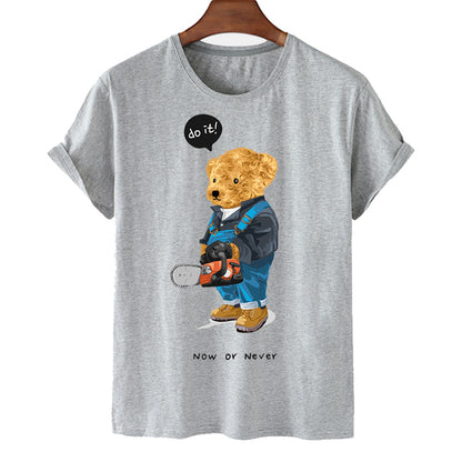 Eco-Friendly Now or Never Bear T-shirt