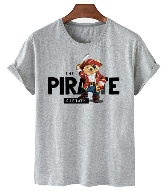 Eco-Friendly Pirate Bear T-shirt