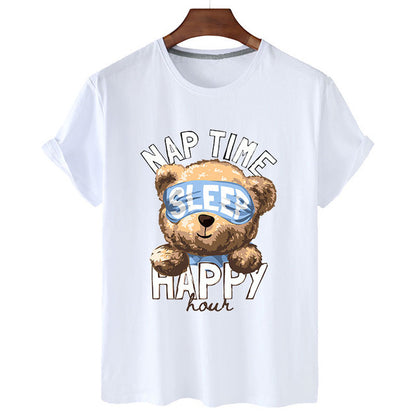Eco-Friendly Sleepy Bear T-shirt