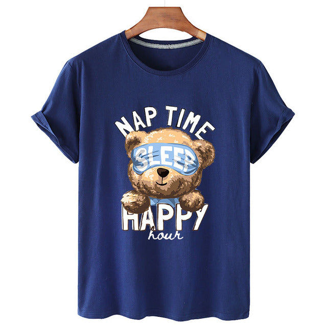 Eco-Friendly Sleepy Bear T-shirt