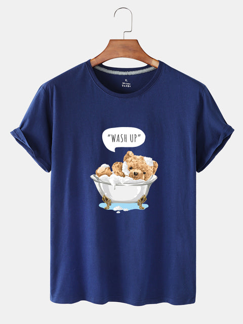 Eco-Friendly Bath Bear T-shirt