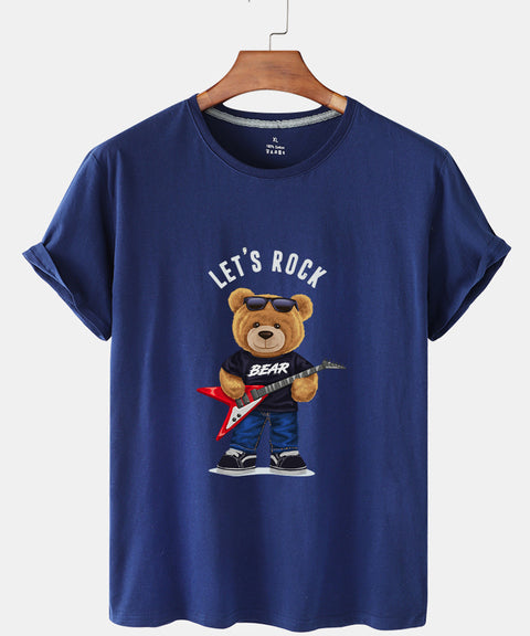Eco-Friendly Lets Rock Bear T-shirt