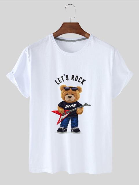 Eco-Friendly Lets Rock Bear T-shirt