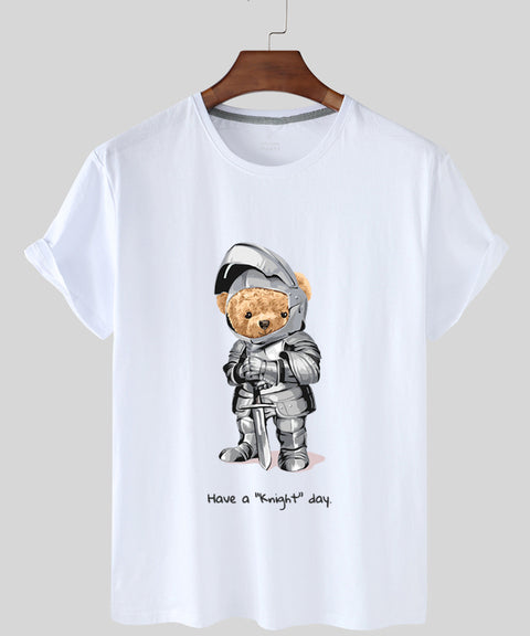 Eco-Friendly Knight Bear T-shirt
